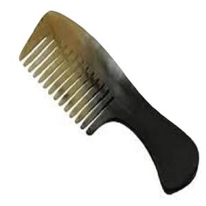 หวีเสียบผมแบบวงกลมสำหรับร้านเสริมสวยแบบแฮนด์เมดหวีเขาควายหรูหราเทคนิคขัดเงาไม่ซ้ำใครเป็นมิตรกับสิ่งแวดล้อมสัตว์ทะเลงานฝีมือตามธรรมชาติ - Product Image 3