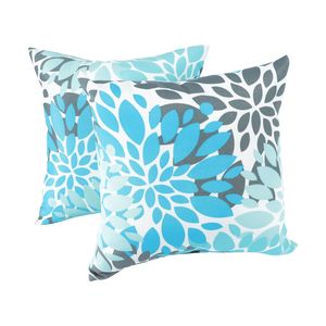 Set di 2 Cuscini da Esterno Morbidi e Confortevoli, Impermeabili e Resistenti allo Sbiadimento, per Giardino, Portico e Bordo Piscina - Product Image 1