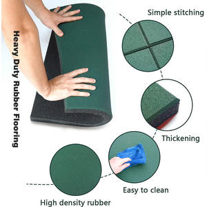 Baldosas de goma para pavimento, estacionamiento de entrada, fábrica resistente a la intemperie, venta al por mayor - Product Image 4