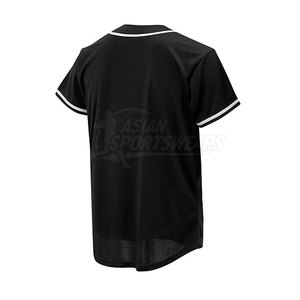 Vente directe d'usine, maillot de baseball à manches courtes, nouveau style, vêtements de sport pour hommes, maillot de baseball - Product Image 3