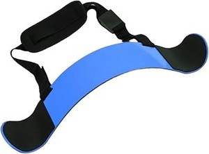 Brazalete Ajustable de Metal con Acolchado de Neopreno para Entrenamiento en Gimnasio, Ajuste Universal con Opciones de Color: Rosa, Rojo, Azul, Negro - Product Image 2