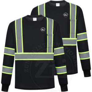 Sudadera con Capucha Reflectante de Seguridad, con Logotipo Personalizado, LED Intermitente, Impermeable, Cómoda, Clase 1, Transpirable, de Forro Polar Cálido, para Carretera - Product Image 1
