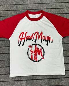 เสื้อยืดคอตตอน 100% ทรงใหญ่ สไตล์วินเทจ ย้อมสีแบบแอซิดวอช ขาดๆ แบบดิสเทรส สำหรับผู้ชายและผู้หญิง ทรงหลวม สไตล์ฮิปฮอป - Product Image 4