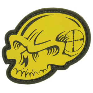 Parche Circular de Goma con Diseño de Lobo y Runas, Insignia Bordada en 3D para Coser en Ropa y Accesorios - Product Image 2