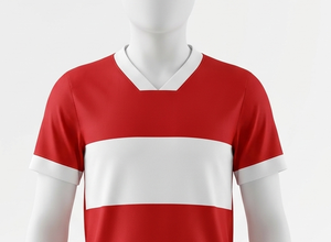 Camiseta de Fútbol para Hombre de Súper Calidad, Sublimada, Transpirable, de Secado Rápido, con Tirantes Ajustables, Cuello de Punto Plano, Brazalete, 100% Poliéster Micro - Product Image 2