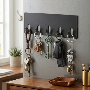 Wholesale Taiwan Household Storage <b>Kitchen</b> <b>Hook</b> Hot Sale Direct From Manufacturer Rubber Magnet Sheet for Towel Use Made Metal - Product Image 1