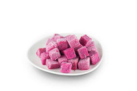IQF Diepvries Dragon Fruit Blokjes 100% Zuivere Vietnamese Oorsprong Bulk Vacuümverpakking voor Smoothies, Desserts en Export