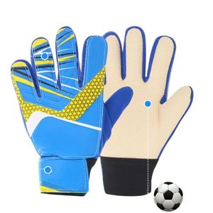 Guantes de Portero de Fútbol, Dedos Completos, Material PU, Antideslizantes, Transpirables, Correa de Muñeca Ajustable, Unisex - Product Image 6
