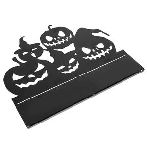 Autocollant mural en vinyle avec motif d'épouvantail et de corbeau pour Halloween, décoration réutilisable pour la maison, forme irrégulière, design moderne - Product Image 5