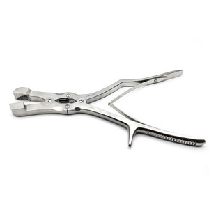 Sauerbruch Rib Rongeur Forceps Double Action <b>Square</b> Jaws Straight 20mm Wide Overall 12in 30.5cm ZETOMEDPRO - Product Image 1