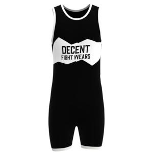 ชุดซิงเกิลเล็ตมวยปล้ำผู้ชายแบบแห้งเร็ว รุ่นโปร สำหรับผู้ใหญ่ ผ้าสแปนเด็กซ์/โพลีเอสเตอร์ 300 กรัม ทรงเข้ารูป ประสิทธิภาพสูงสุด - Product Image 1