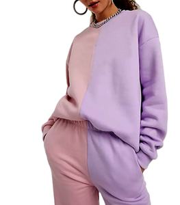 Survêtement 100% coton coloré pour femmes, nouveau Design, Logo brodé personnalisé, offre spéciale - Product Image 1