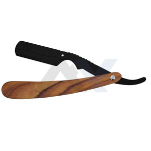 Navaja de Afeitar Recta para Hombre, de Acero Inoxidable Premium, Afeitadora Manual Clásica, Afeitado Suave, Calidad Profesional - Product Image 1