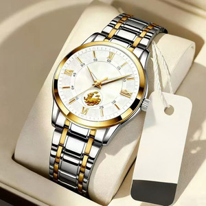 A Dazzling, Noble and Luxurious Stainless Steel Strap Automatic <b>Mechanical</b> Men's <b>Watch</b> for Casual Business Banquets - Product Image 5