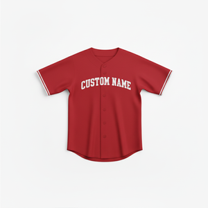 เสื้อเบสบอลเยาวชนแบบกำหนดเอง พร้อมชื่อและโลโก้ เนื้อผ้านุ่ม สวมใส่สบาย เหมาะสำหรับกีฬาเบสบอล ซอฟต์บอล และเสื้อแฟนคลับ - Product Image 3