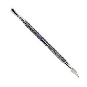 Pousse-cuticules professionnel incurvé en acier inoxydable, double extrémité, pour manucure et pédicure, nettoyeur sous les ongles - Product Image 2