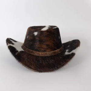 Top Quality Custom Manufacturer Men Cowhide <b>Hats</b> For Adult High Quality Best Material New Design Cowhide <b>Hats</b> - Product Image 4