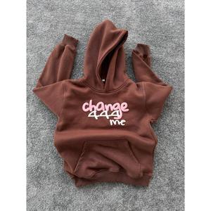 Sudadera con Capucha Extra Grande Personalizada, 100% Algodón, 250g, con Estampado Puff, Talla XS, Tela Francesa de Alta Calidad, con Enchufe Estadounidense - Product Image 2