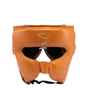 Super Fly Pro Punching Sparring Boxing Set Custom Logo Real Leather Pro Fighting <b>Head</b> Protection Groin Guard Sparring Boxing Set - Product Image 4
