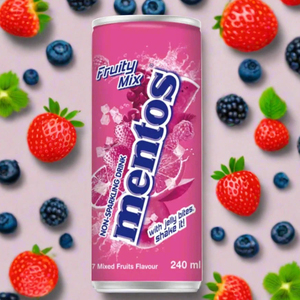 Livraison rapide de Mentos Apple Soda Kick 240ml x 24 canettes, Mentos 1,5 litre 240ml 20oz - Product Image 2