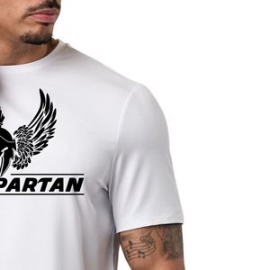 Mens <b>White</b> Graphic Print T Shirt Casual Short Sleeve Polyester <b>Tee</b> Crew Neck Summer Sportswear Breathable Comfortable Fit - Product Image 4