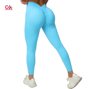 Customized Solid Color Sports Yoga Sublimation <b>Legging</b> for Women Design Your Own Custom Made Women <b>Leggings</b> Breathable OEM - Product Image 2