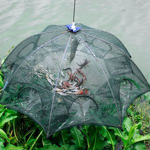 Rete Pieghevole Automatica per la Cattura di Esche da Pesca, per Trappole per Granchi, Gamberetti, Pesciolini, Gamberetti di Fiume, Pesci, Gabbia a Rete per Acquacoltura - Product Image 5