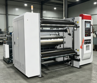 Machine à découper et à rembobiner manuelle pour le traitement de petites quantités de papier thermique