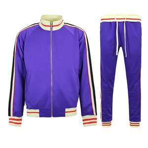 Conjunto Deportivo de Invierno para Hombre, Sudadera con Capucha Cortavientos, Pantalones a Juego con Bolsillos Laterales, 100% Algodón - Product Image 1