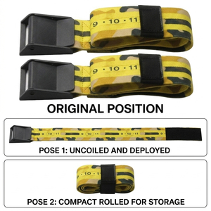 Bandas de Oclusión para Entrenamiento de Flujo Sanguíneo, Bandas de Restricción de Flujo Sanguíneo de Alta Resistencia para Ejercicio y Fitness - Product Image 2