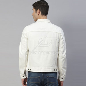 Everyday Wear Men Winter Jeans <b>Jacket</b> Front Casual Streetwear <b>Lightweight</b> Breathable 100% Cotton Trendy Fashion Long Sleeve - Product Image 3