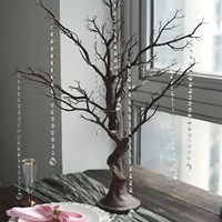 Décorations de table en forme d'arbre artificiel de 30 pouces pour mariage, centres de table de mariage, décoration de table de Noël et de dîner à domicile