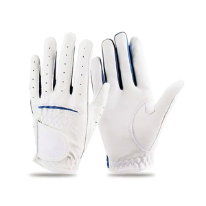 Gants de golf en cuir véritable pour hommes, main gauche et droite, doux, respirants, en peau de mouton pure, nouveau style - Product Image 1
