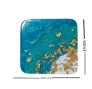 Creative Customizable Resin <b>Coaster</b> Personalized Resin <b>Coasters</b> Carved Engraving Style <b>Black</b> Color Resin <b>Coaster</b> - Product Image 6