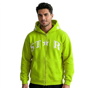 New Style Winter <b>Men's</b> <b>Pullover</b> Hoodies Custom Design Digital Printing Plain Dyed 100% Cotton High Quality Fashion Low Price - Product Image 3