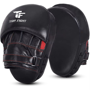 Nuevas Almohadillas de Boxeo Personalizadas al por Mayor, Accesorios de Entrenamiento de Boxeo, Almohadillas de Enfoque para Kick Boxing, Guantes de Enfoque de Cuero PU con Gancho - Product Image 1