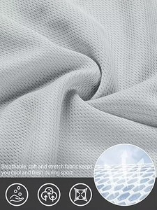 Pantalones Cortos Deportivos para Hombre de Alta Calidad, Transpirables, de Poliéster, para Entrenamiento, Venta al Por Mayor, Proveedor de Fábrica OEM - Product Image 2