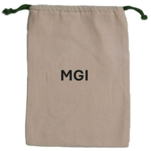 Custom 100% Organic Muslin Cotton <b>Drawstring</b> <b>Bag</b> Eco-Friendly Small White Calico Canvas Silk Screen Printed Recyclable Gift - Product Image 3