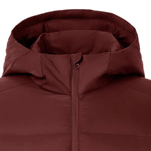 ARTIZ INTERNATIONAL Custom Knitted Solid <b>Men</b> Puffer Jacket Lightweight Water-Resistant Windproof Hooded Zipper Closure - Product Image 3