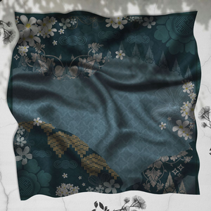 Pañuelo de Satén con Logotipo Personalizado, Impreso para Promoción de Marca Blanca en Europa, Israel e Islas, Venta al Por Mayor, OEM, ODM - Product Image 4