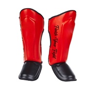 Pelindung Kaki Berkualitas Tinggi untuk MMA Muay Thai Boxing dari Kulit PU, Ukuran/Warna/Logo Dapat Disesuaikan, Cocok untuk Semua, Layanan OEM, Lengkap
