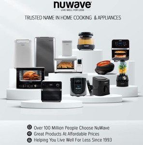 Four à friture à air Nuwave Brio 15,5 Qt avec panier rotatif et intérieur antiadhésif - Product Image 2