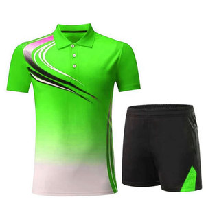 Nouveaux uniformes de tennis courts pour hommes, personnalisés, en maille imprimée numériquement, 100 % haute qualité, confortables, séchage rapide à l'avant, vente en gros - Product Image 6