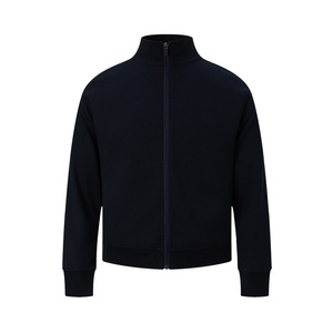 Luxury Solid Waffle Texture Streetwear Turn-<b>down</b> Collar Zip Jacket Waist Drawstring Lightweight Breathable Quick Dry Autumn - Product Image 4