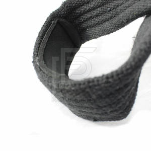 Unisex High-Durable Custom Logo Gym Fitness Wrist Straps Neoprene Material Figure 8 Hand <b>Bar</b> Grips <b>Weight</b> Lifting Adjustable - Product Image 6