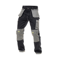 Pantalones de Trabajo de Seguridad Transpirables de Alta Visibilidad, Pantalones Multibolsillos Elásticos de Alta Calidad, Personalizados al por Mayor, Unisex PK