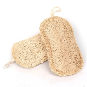 Tampons luffa compostables biodégradables pour le nettoyage du visage rond, tailles personnalisables, éponge écologique, tampons luffa - Product Image 2