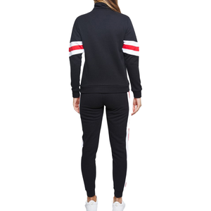Ensemble de survêtement en polaire pour femme, deux pièces, pour jogging, fitness, entraînement, vêtements de sport, logo personnalisé - Product Image 4