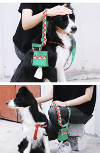 Custom Felt Dog Waste Bag Dispenser with Belt Clip for Pet Retailers - Product Image 5