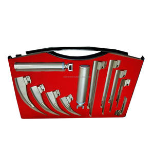 Set de Laringoscopio Eléctrico LED de Acero Inoxidable Macintosh Miller, Instrumentos de Diagnóstico ENT con Certificación CE ISO, Kit de Intubación para Anestesia EMT - Product Image 3